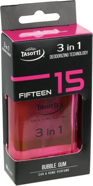 Ароматизатор спрей  Tasotti Bubble gum (№15) 3 in 1