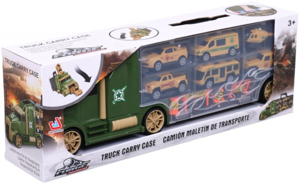 Ігровий набір Shantou армія вантажівка-кейс 42x9x13 см зелений 666-05K