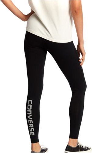 Лосины Converse Core Reflective Wordmark Legging 10004552-001 XS черный