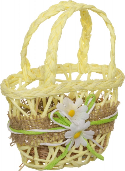 Кошик 14х7х18 см жовтий B9021-3-2 