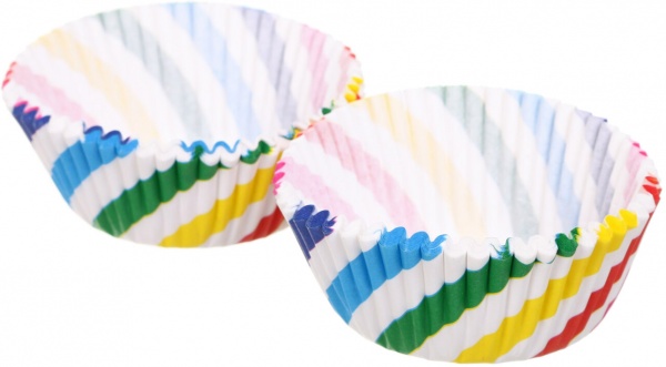 Формочки для кексов 5 см 60 шт. в ассортименте