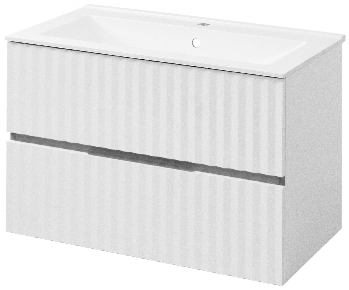 Тумба подвесная Сансервіс MARBLE-80 под умывальник ELIT 80 DS — фото 1