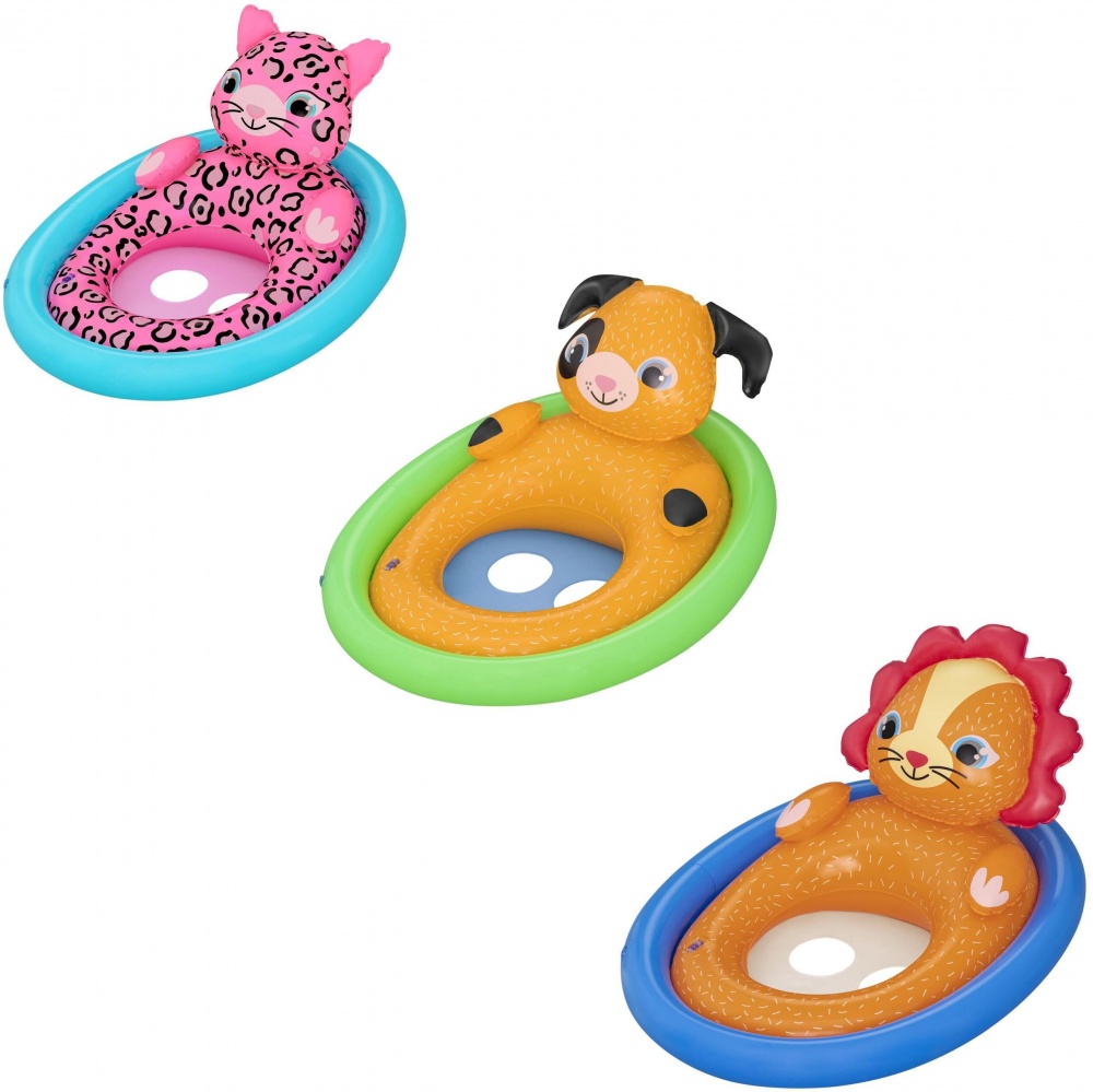 Сидіння надувне Bestway Lil'Animal вік 1-2 в асортименті