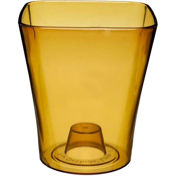 Горшок для орхидеи Симкерамика 13 см бронза