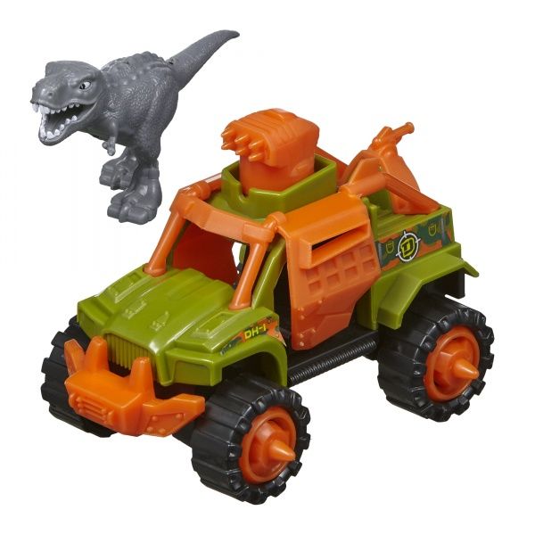 Игровой набор Road Rippers Машинка и динозавр T-Rex grey 20071