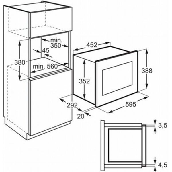 Печь микроволновая Electrolux LMS2173EMX