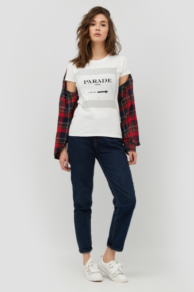 Футболка YAPPI WW1098 р.S білий