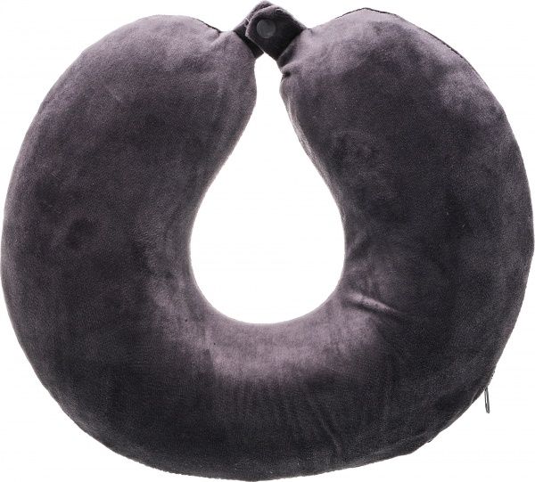 Подушка 30х30х9 см сіра Luna