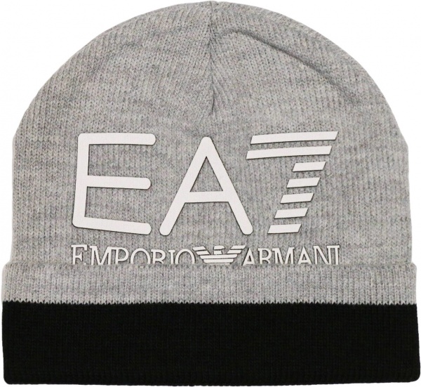 Шапка EA7 274981-2F301-29940 р.S сірий