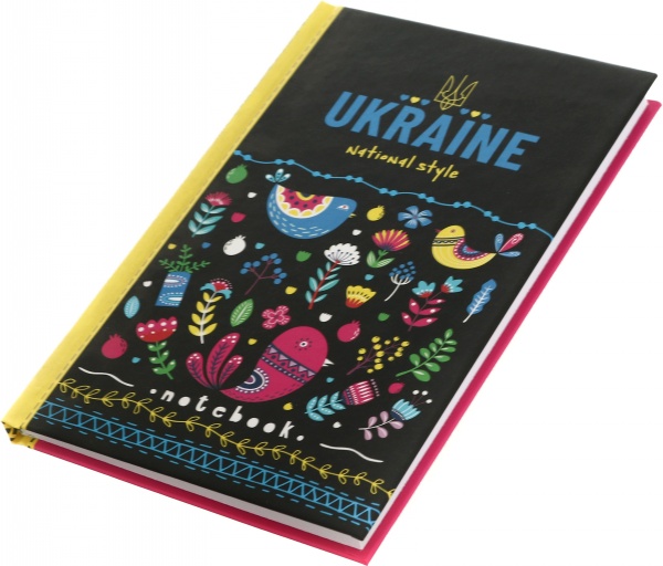 Блокнот Ukraine 105х165 мм матова ламінація Fresh