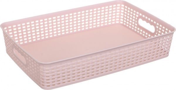 Кошик Gondol Plastic G561 KANGAROO-Midi пудра 270x405x80 мм