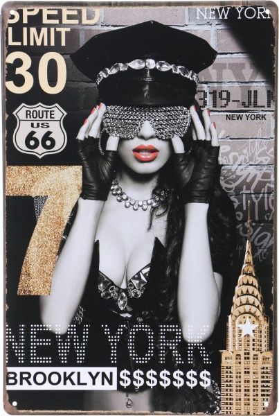 Табличка сувенирная Urban 20х30 см