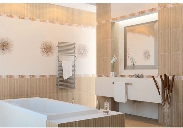 Плитка Golden Tile Зебрано бежевий К61051 25x40 (86,4) 