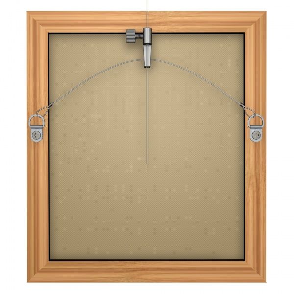 Комплект крючков для подвеса картин Mini до 4 кг для лески 2 мм бежевый с серым Artiteq