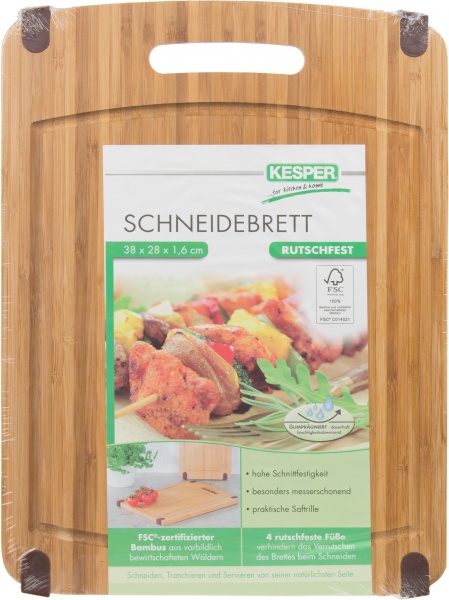 Доска кухонная 38x28x1,6 см 58131 Kesper