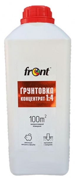 Ґрунтовка глибокопроникна Front концентрат 1:4 2 л 