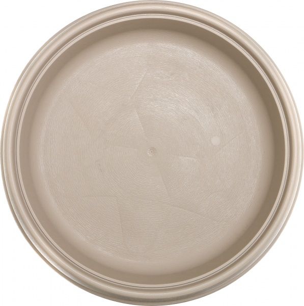 Піддон пластиковий Prosperplast Massive круглий (71376-7529) мокко 