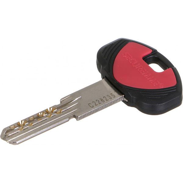 Цилиндр Securemme К2 3200CCS50501X5 50x50 ключ-ключ 102 мм матовый хром