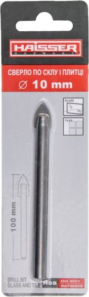 Сверло по плитке Haisser 10x90 мм