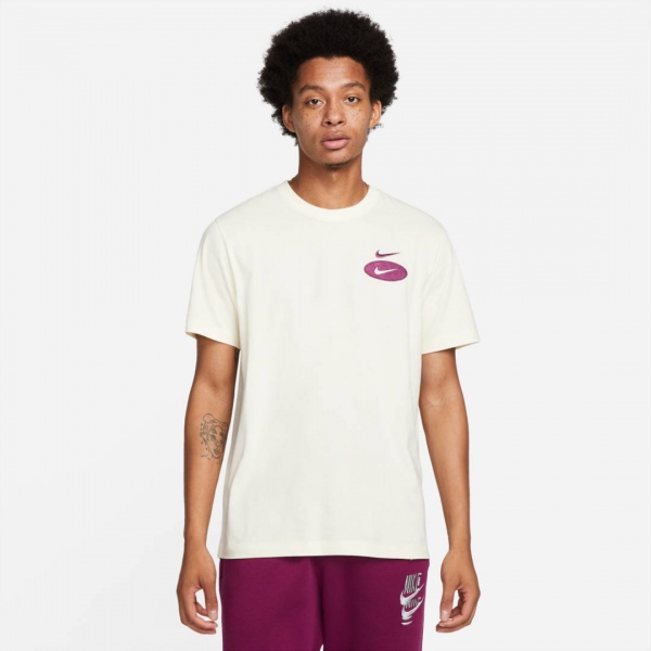 Футболка Nike M NSW ESS+ CORE 1 TEE DM6341-113 р.L бежевий