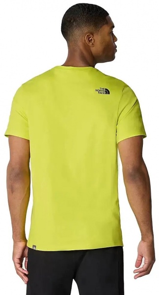 Футболка THE NORTH FACE M S/S EASY TEE NF0A2TX38NT1 р.L жовтий