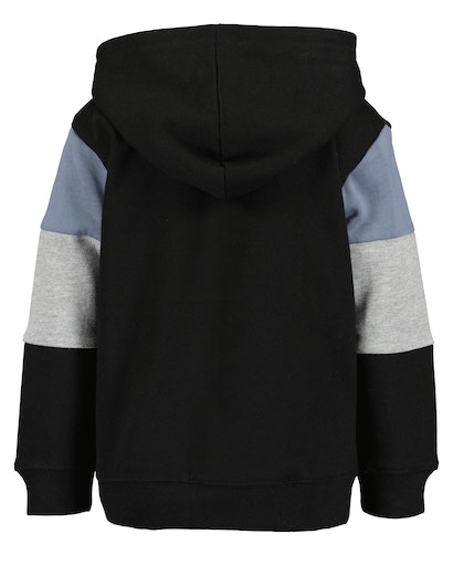 Худи для мальчика Blue Seven трикотажное на молнии р.98 черный 864710 X* 