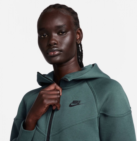 Джемпер Nike W NSW TCH FLC WR FZ HDY FB8338-328 р.M зелений