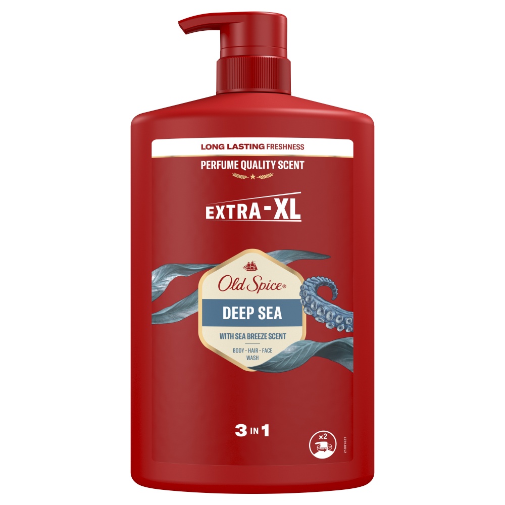 Гель для душу Old Spice 3-в-1 Deep Sea 1000 мл