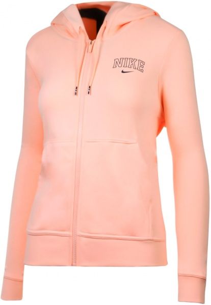 Джемпер Nike W NSW HOODIE FZ VRSTY AV8300-664 р. M коралловый