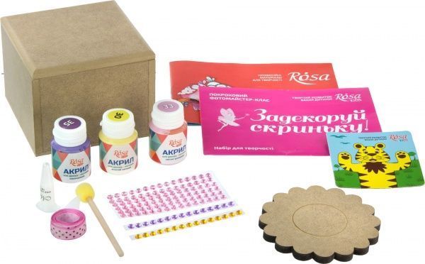 Набор для творчества декорирование шкатулки Цветочек  