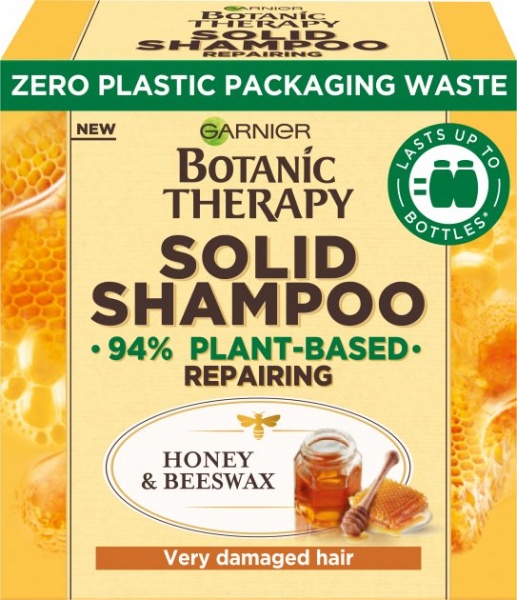 Шампунь твердий Botanic Therapy для дуже пошкодженого, посіченого волосся 60 г