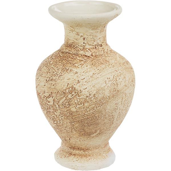 Ваза керамическая песочная Московская 16 см