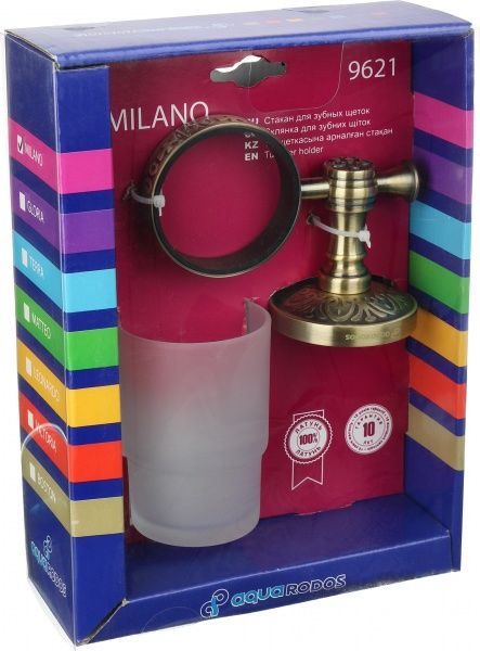 Стакан Aqua Rodos Milano 9621