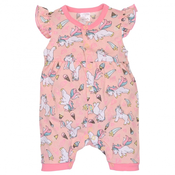 Полукомбинезон для девочки Татошка р.74 розовый 1601261кед 