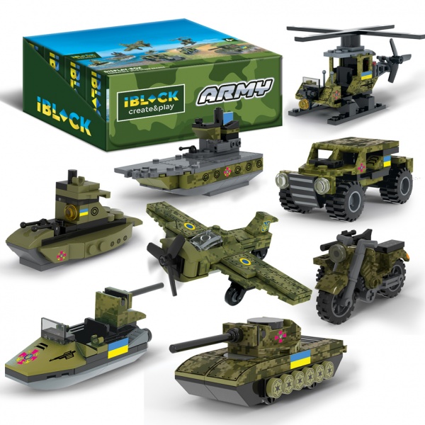 Конструктор Iblock Армия PL-921-424