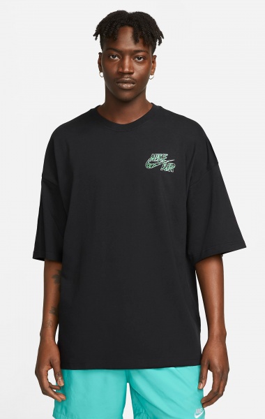 Футболка Nike M NSW TEE OS BRANDRIFFS LBR FB9817-010 р.L чорний