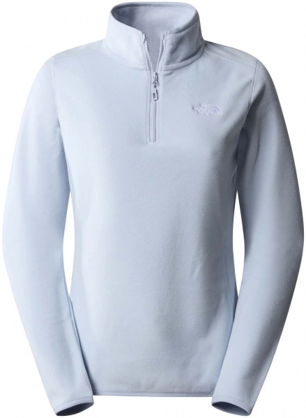Джемпер THE NORTH FACE W 100 GLACIER 1/4 ZIP - EU NF0A855MI0E1 р.XL голубой