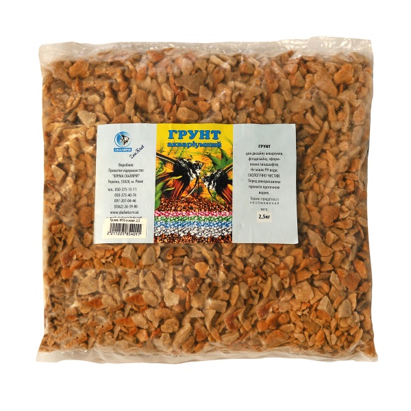 Ґрунт для акваріума Скалярія №55 яскраво-жовтий