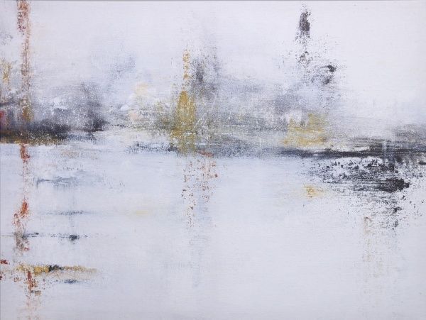 Картина White abstract 113x85 см Styler GL-12811 