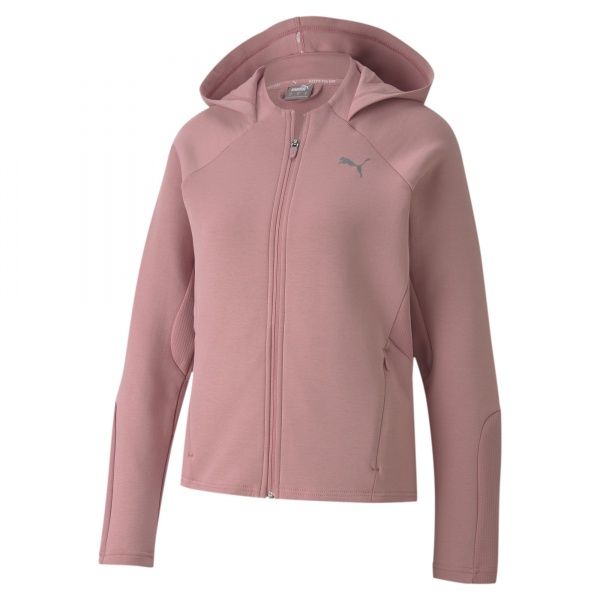 Джемпер Puma Evostripe Full-Zip Hoodie 58353216 р. M рожевий