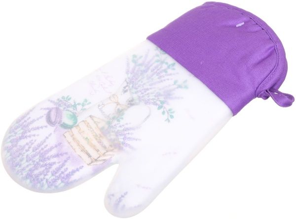 Прихватка силіконова лаванда 18x30 см Luna 