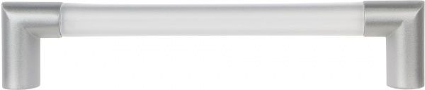 Меблева ручка 993мк з ABS 160 мм матовий хром REI 993мк.160