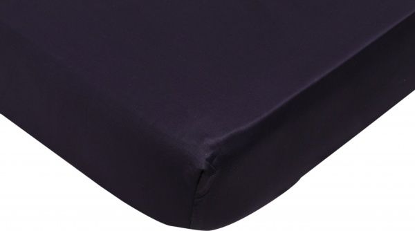 Простынь на резинке Exclusive Solid 200x200 см черный La Nuit 