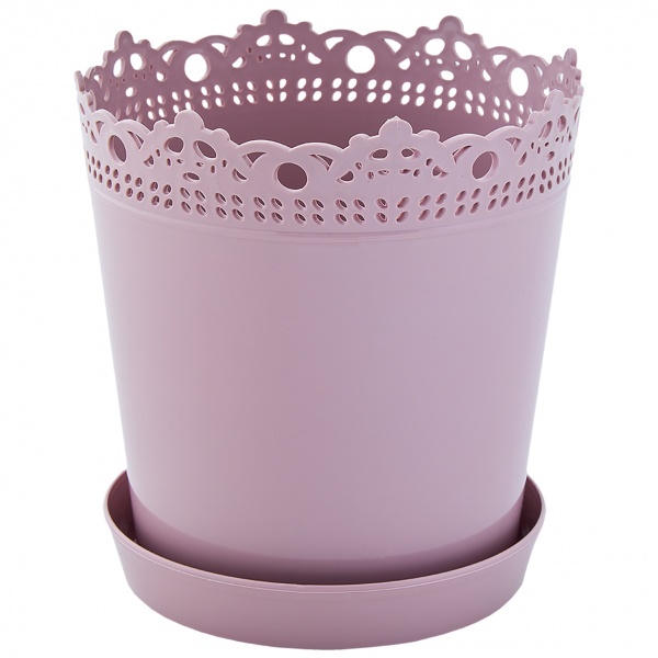 Горшок Алеана Ришелье с подставкой 17,0х17,5 см круглый 2 л фрезия (115003) 