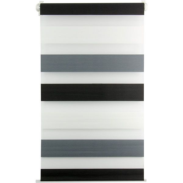Ролета день-ночь Bella Vita B165 Триколор 64x160 см серая 