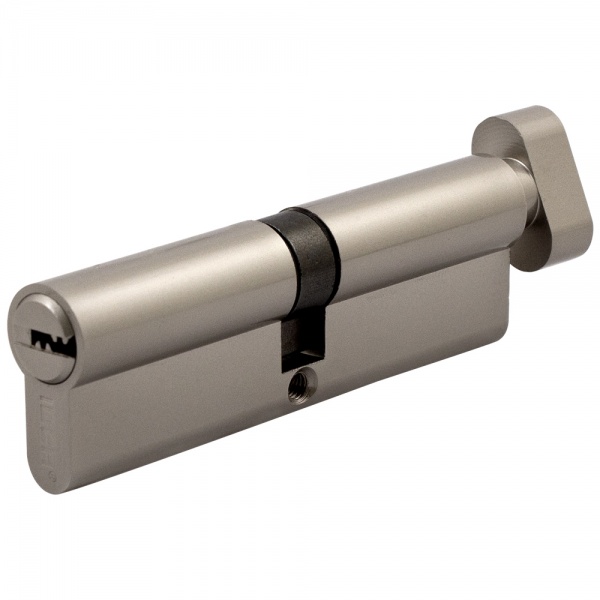 Цилиндр Idea 40x50 ключ-вороток 90 мм никель сатин