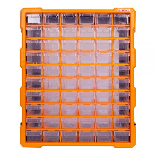 Органайзер для мелких деталей E.NEXT e.toolbox.pro.22 60-секционный 381х157х475 мм 24