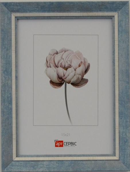 Рамка для фото Арт-Сервіс ЭА-01794 1 фото 15x21 см синий 