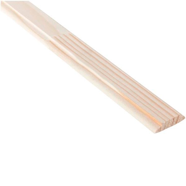 Притворная планка 1с сосна 9x40x2500 мм