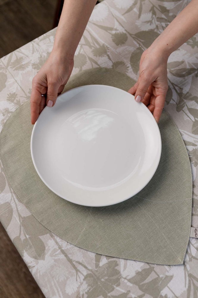 Сет двосторонній La Nuit Herbs Green 35x45 см